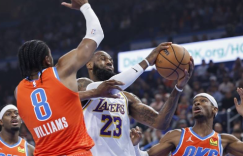 大发体育-詹姆斯40分 亚历山大空砍34分雷霆不敌湖人，大发助力你的致富之路！